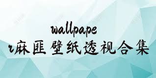 wallpaper麻匪壁纸透视合集