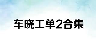 车晓工单2合集