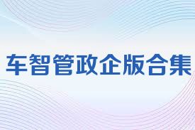 车智管政企版合集