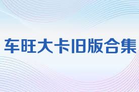 车旺大卡旧版合集