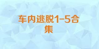车内逃脱1-5合集