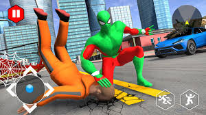 蜘蛛侠绳索英雄犯罪都市SpiderHero合集