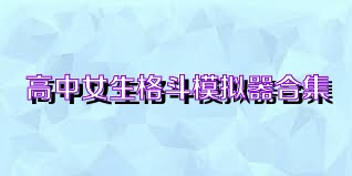 高中女生格斗模拟器合集