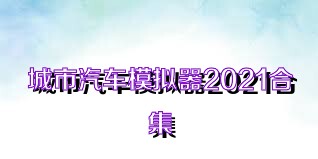 城市汽车模拟器2021合集