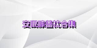 安眠膝盖枕合集