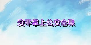安平掌上公交合集