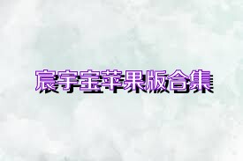 宸宇宝苹果版合集