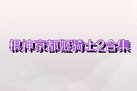 根神京都姬骑士2合集